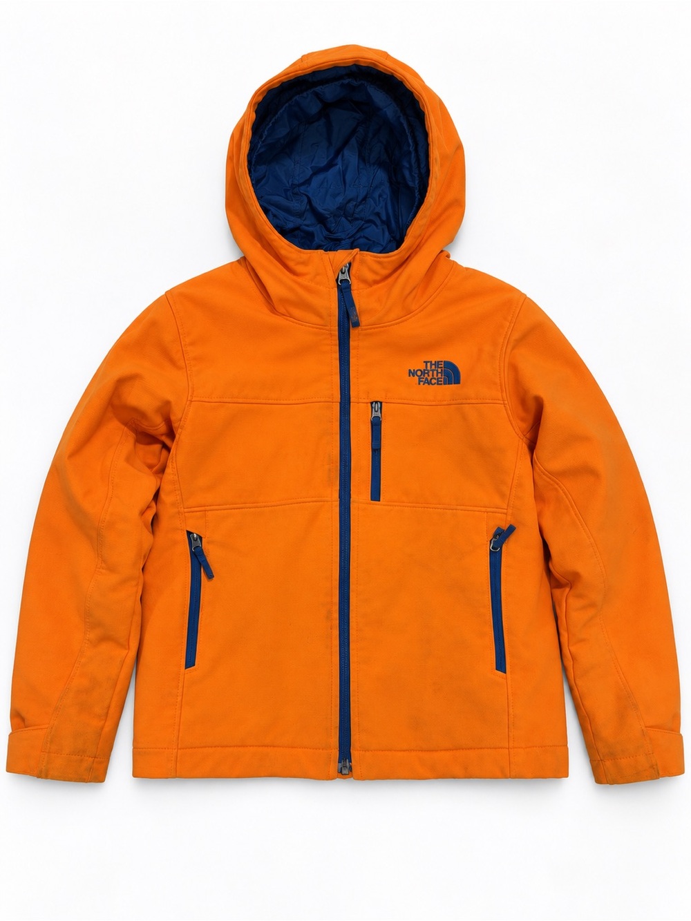 The North Face Boys Apex Elevation PrimaLoft Jacket Orange Size S 7/8
